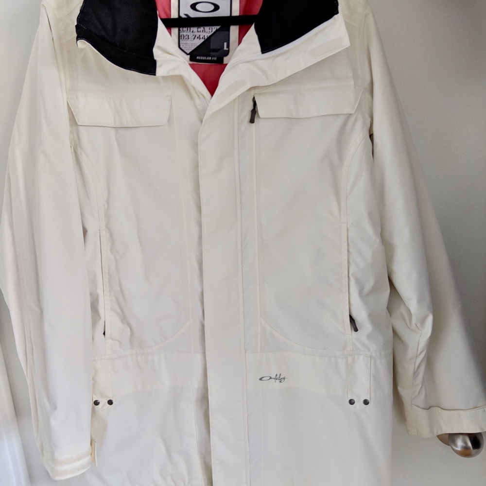Oakley Women White Ski Jacket